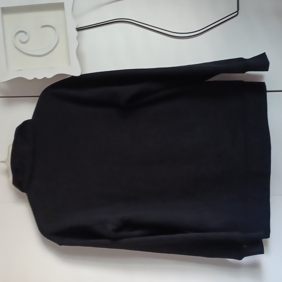 Mondetta, Black Womens pullover long sleeve 2 button sweatshirt. SZ. XS. - Picture 6 of 6